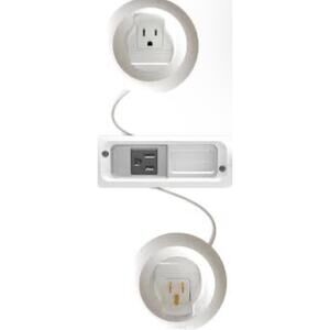 Sanus In-Wall Cable Concealer Power Grommet Kit